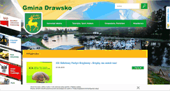Desktop Screenshot of gminadrawsko.pl